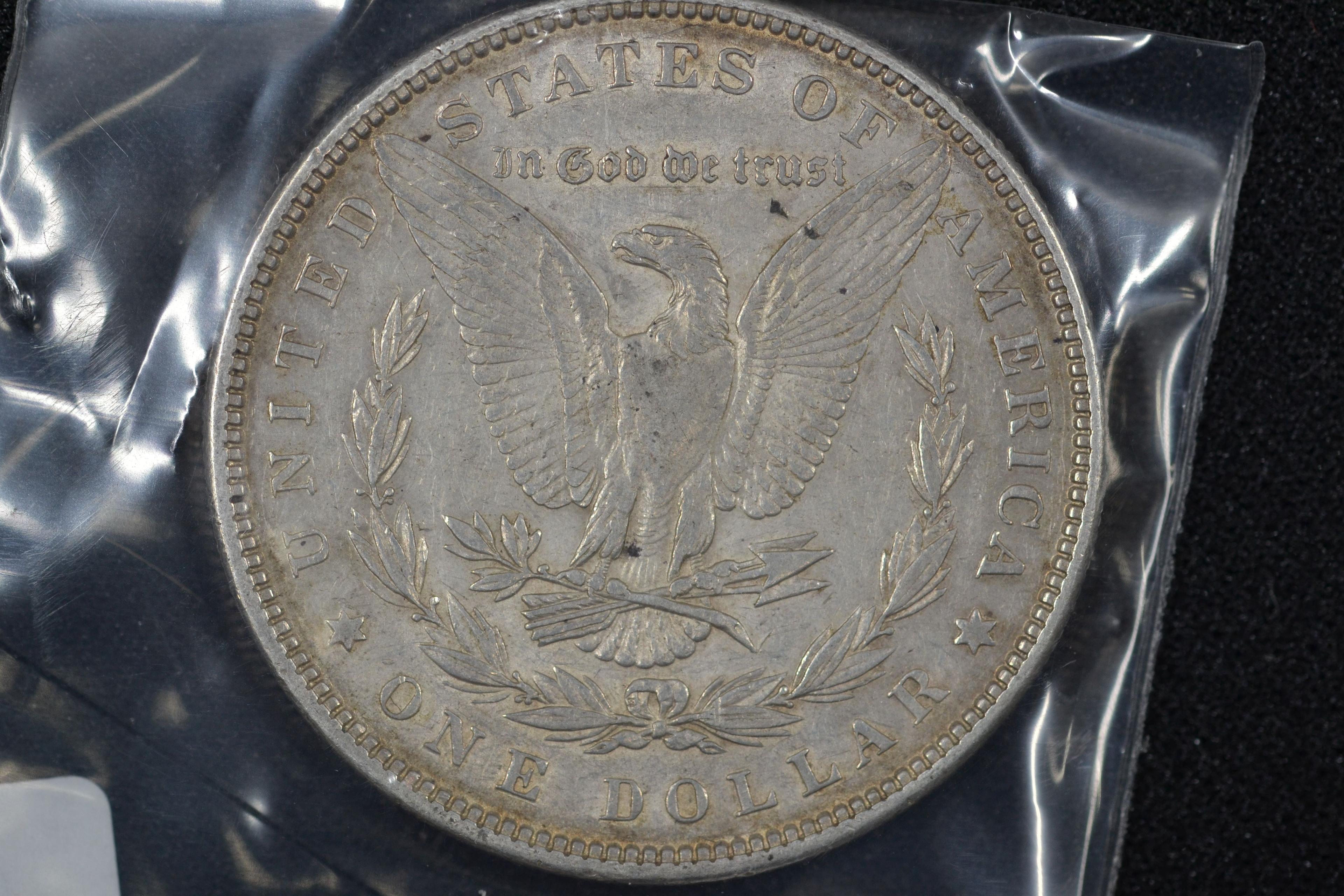 1898 Morgan Dollar; VF