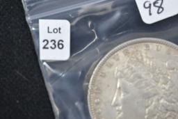 1898 Morgan Dollar; VF