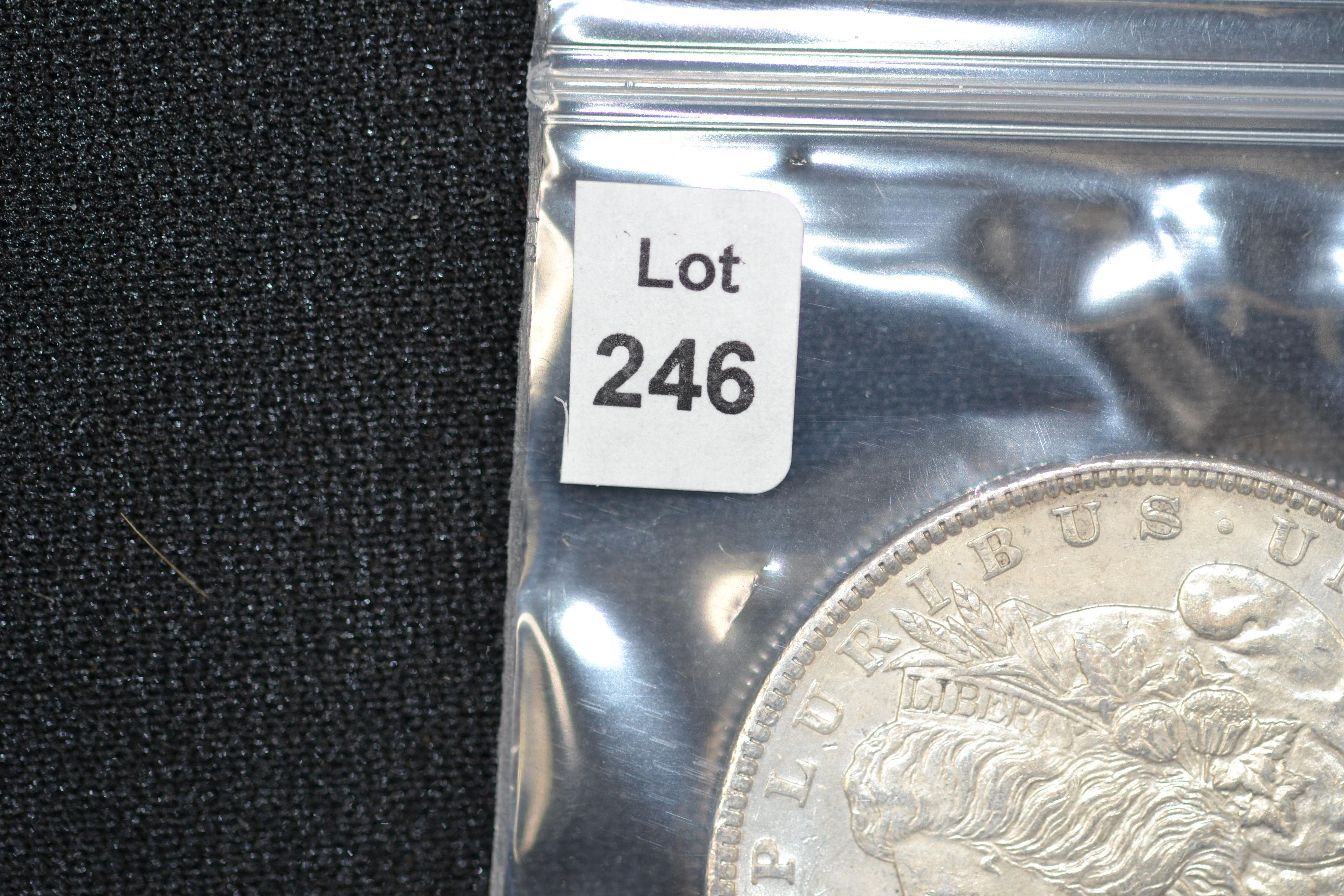1896 Morgan Dollar; AU