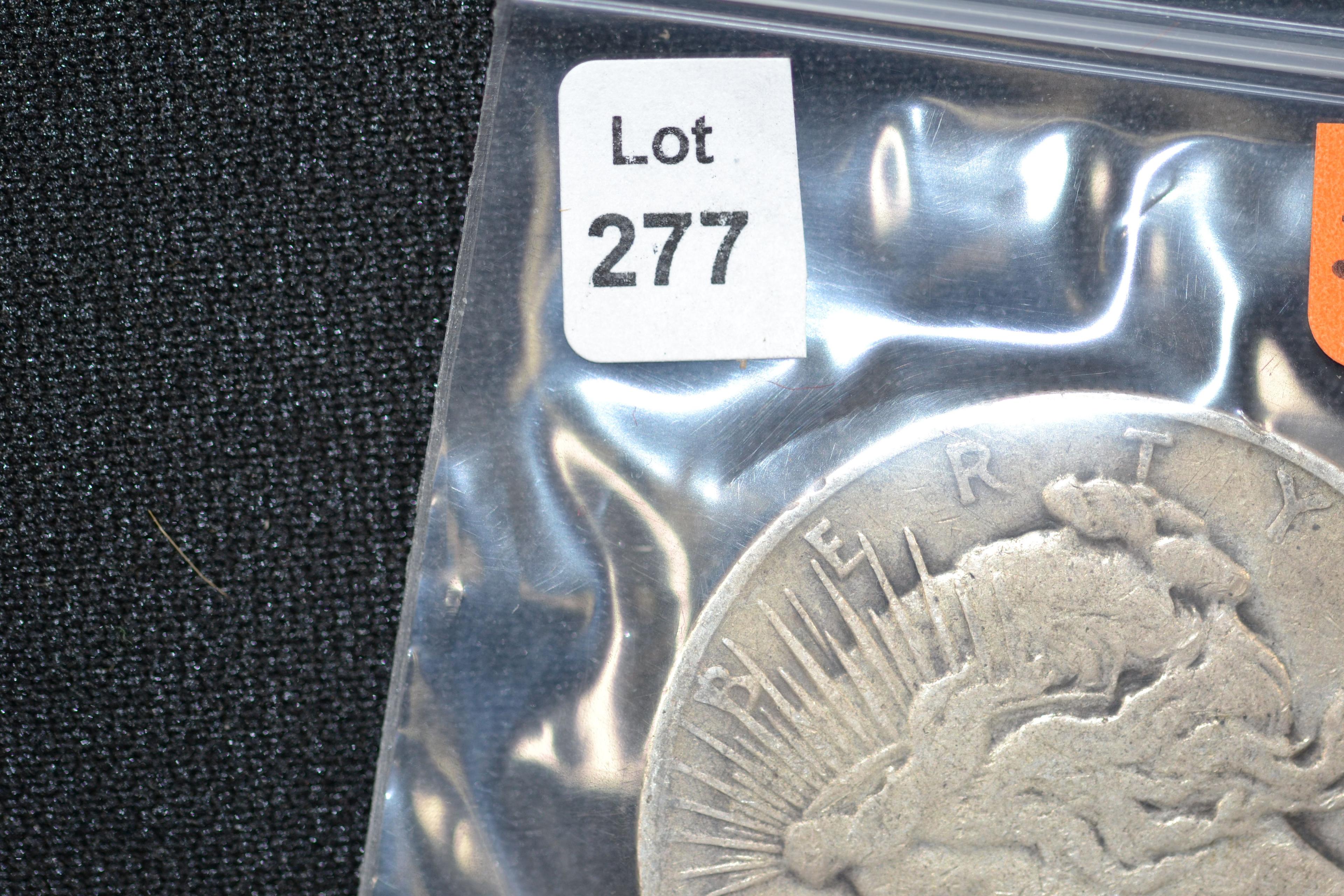 1935-S Peace Dollar; F