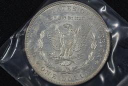 1886 Morgan Dollar; AU