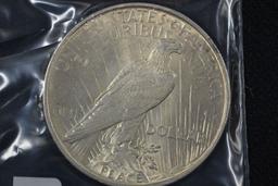 1922 Peace Dollar; Unc.