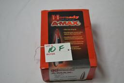 1 Box - Hornady A-Max .380 168 gr.; 250 Rds./Box