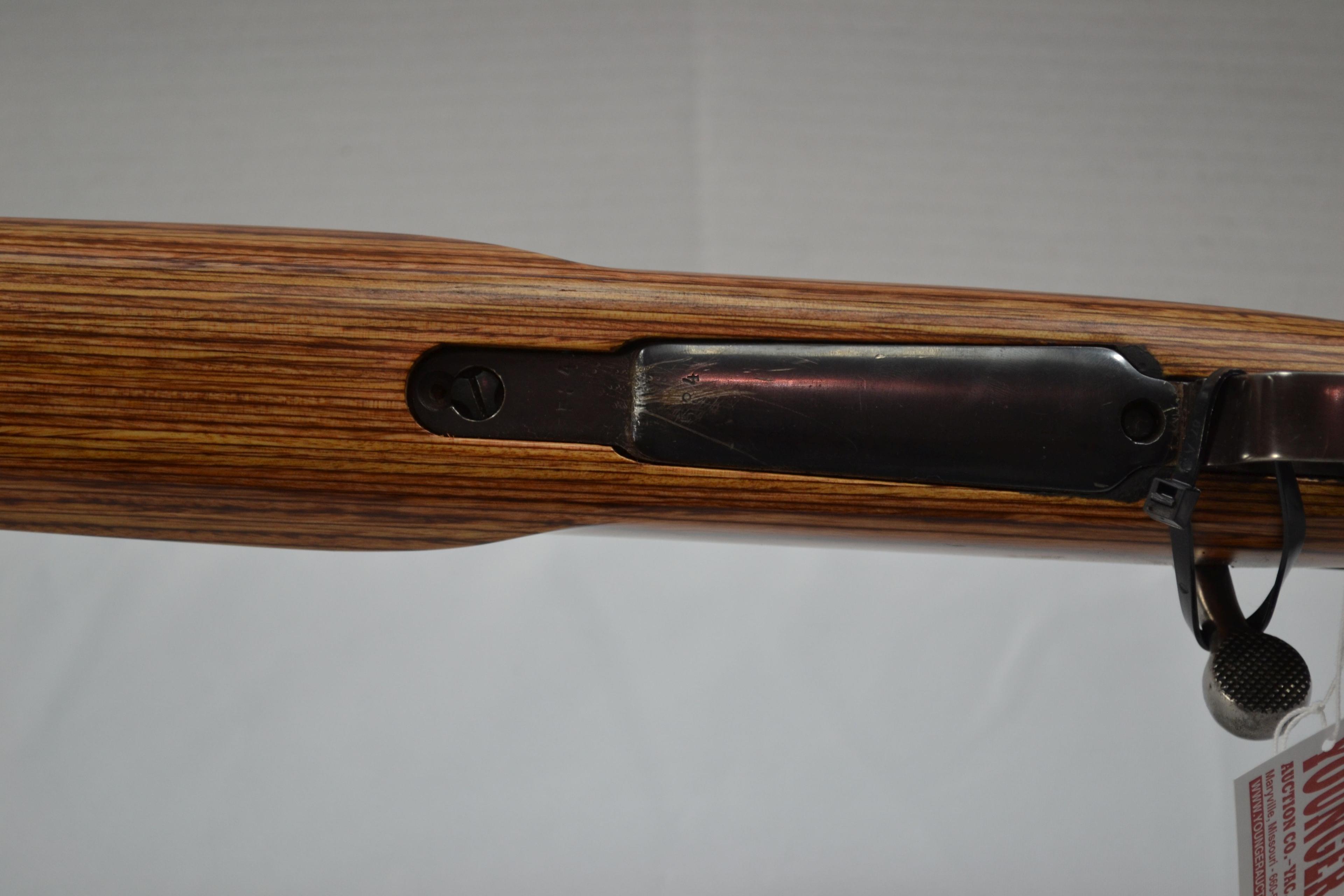 Mauser 98 6.5x61SH Cal. Bolt Action Rifle w/28-1/2" Tapered Heavy BBL and Laminated Varmint-Style St