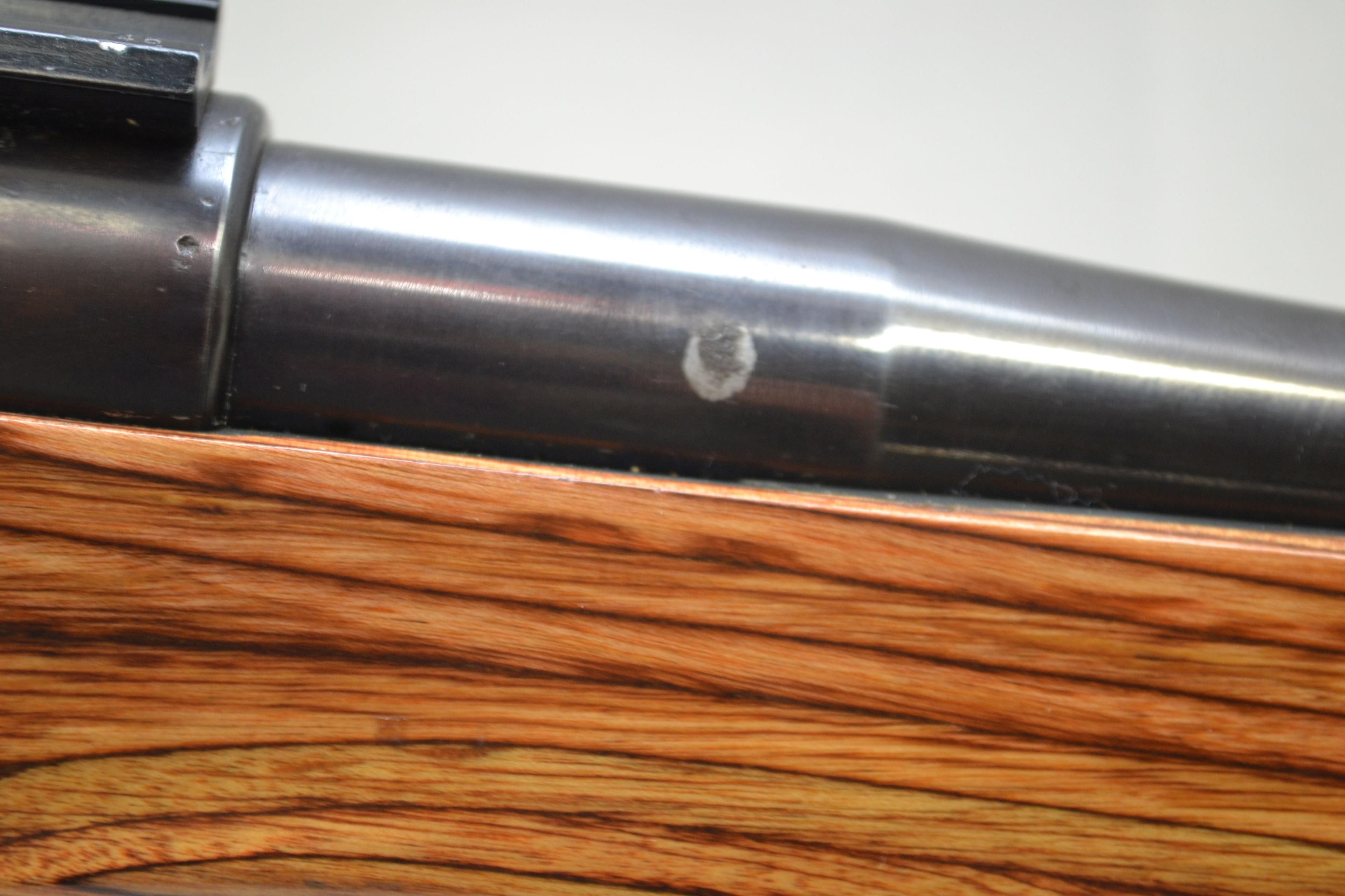 Mauser 98 6.5x61SH Cal. Bolt Action Rifle w/28-1/2" Tapered Heavy BBL and Laminated Varmint-Style St