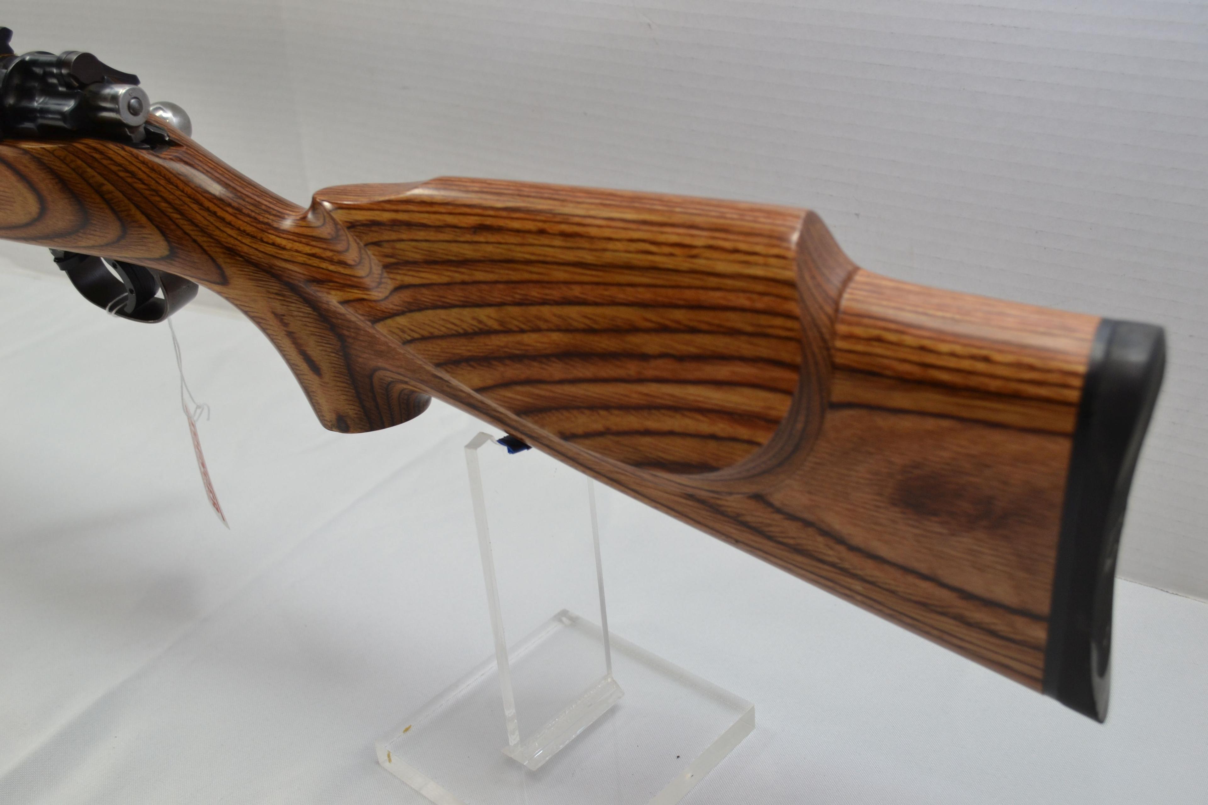 Mauser 98 6.5x61SH Cal. Bolt Action Rifle w/28-1/2" Tapered Heavy BBL and Laminated Varmint-Style St