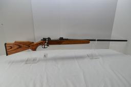 Mauser 98 6.5x61SH Cal. Bolt Action Rifle w/28-1/2" Tapered Heavy BBL and Laminated Varmint-Style St