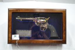 Colt Cowboy .45 Colt Cal. Sitting Bull Tribute Single Action 6-Shot Revolver w/Highly Engraved Nicke