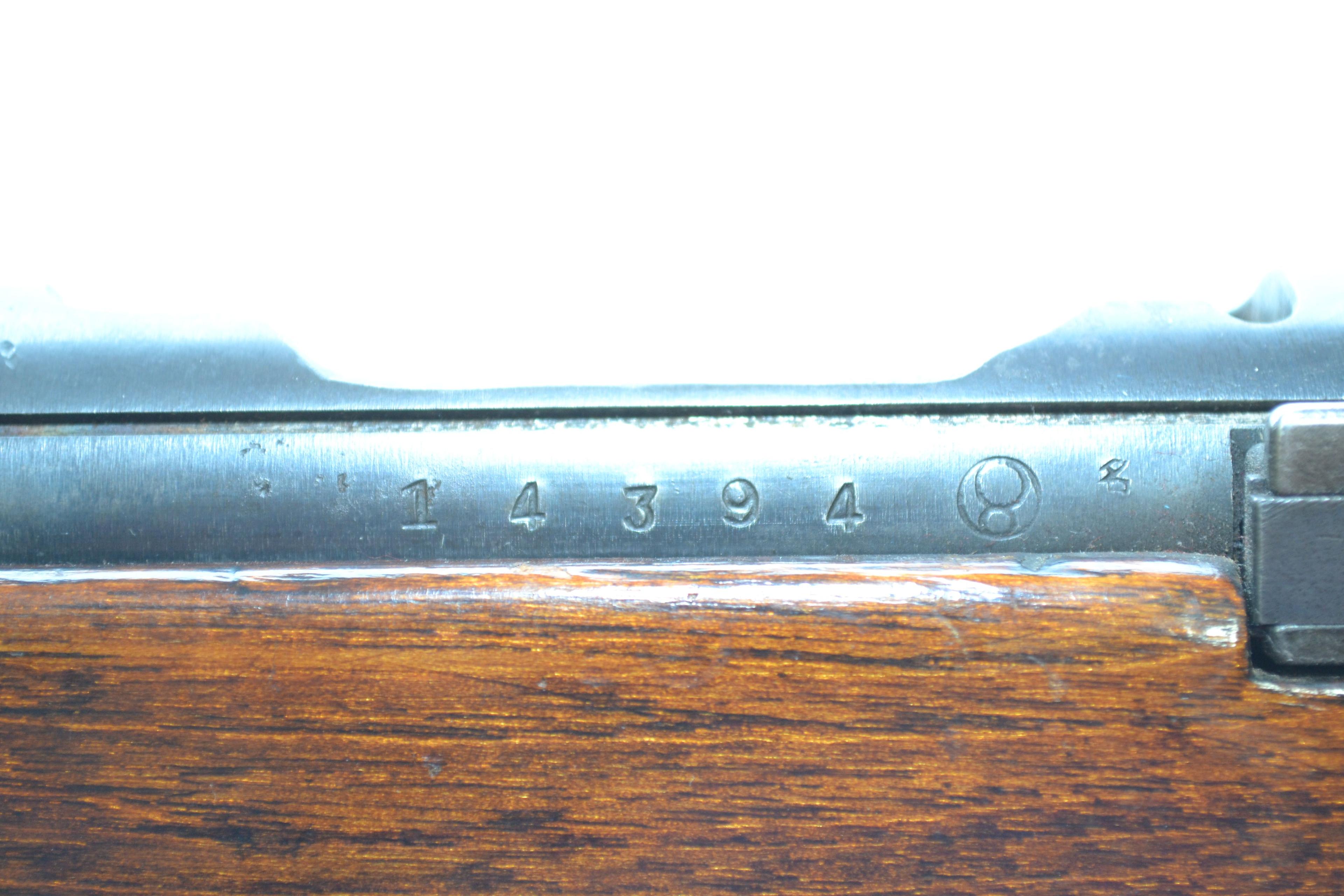 Japanese Model 99 Arisaka 7.7x58 Cal. Sporterized Bolt Action Rifle w/26-1/2" BBL and Flip Up Anti-A