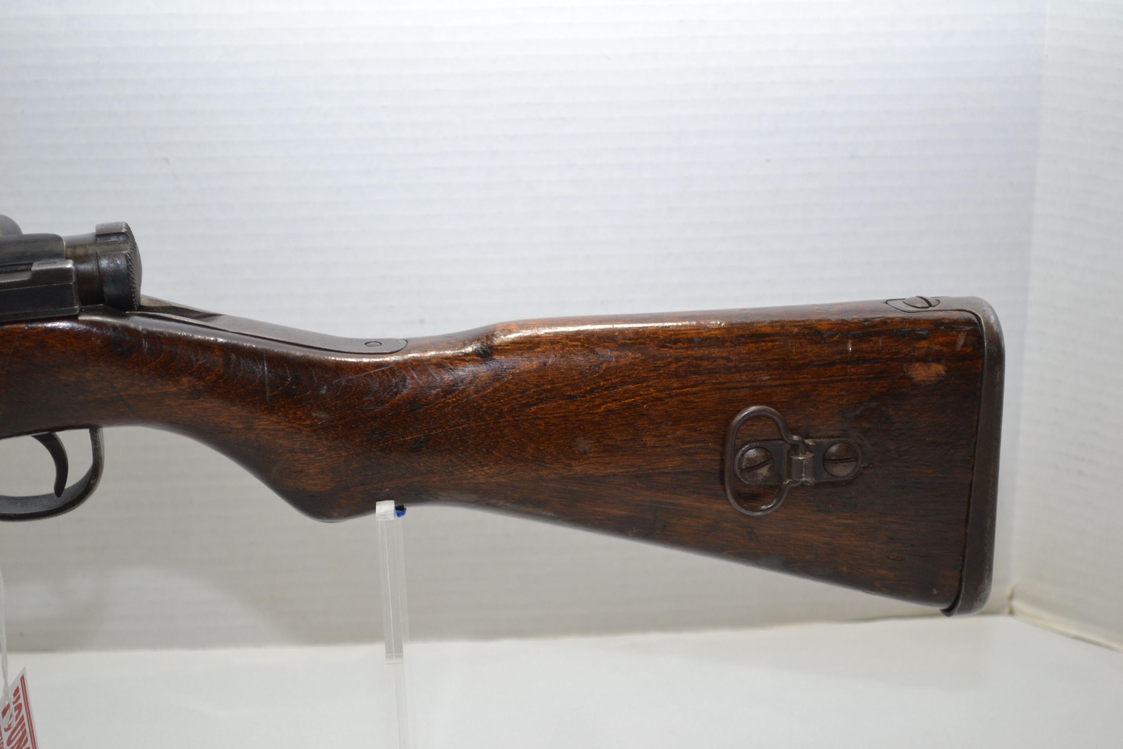 Japanese Model 99 Arisaka 7.7x58 Cal. Sporterized Bolt Action Rifle w/26-1/2" BBL and Flip Up Anti-A