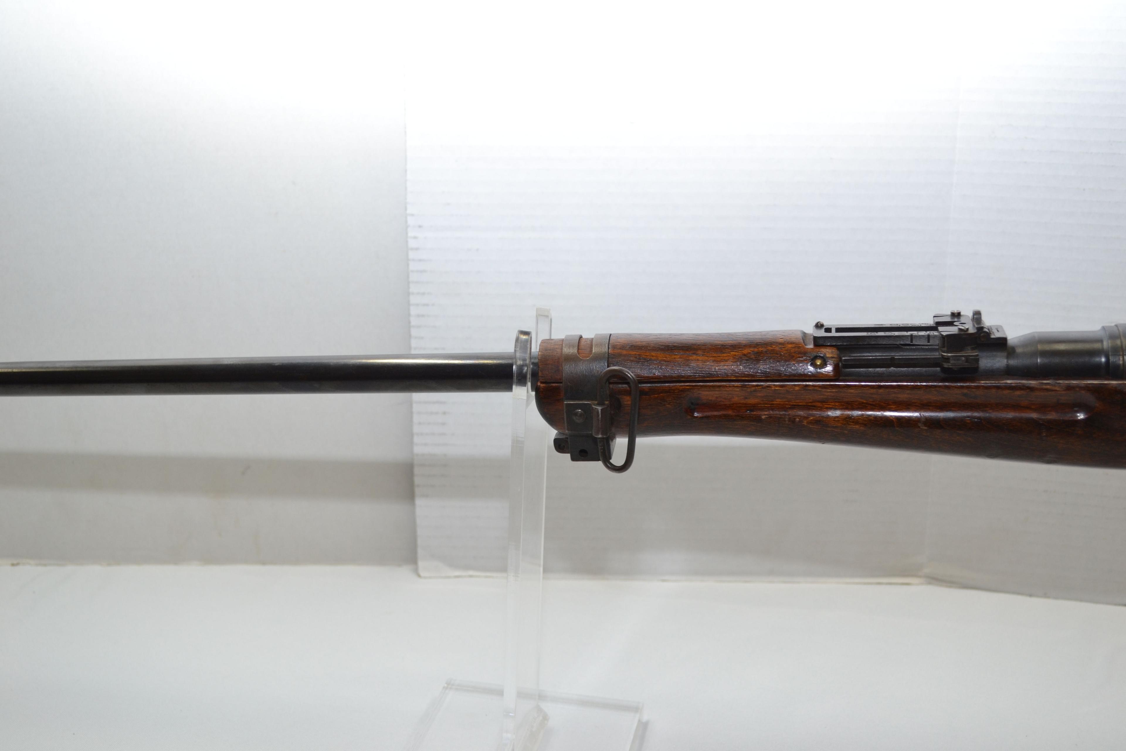 Japanese Model 99 Arisaka 7.7x58 Cal. Sporterized Bolt Action Rifle w/26-1/2" BBL and Flip Up Anti-A