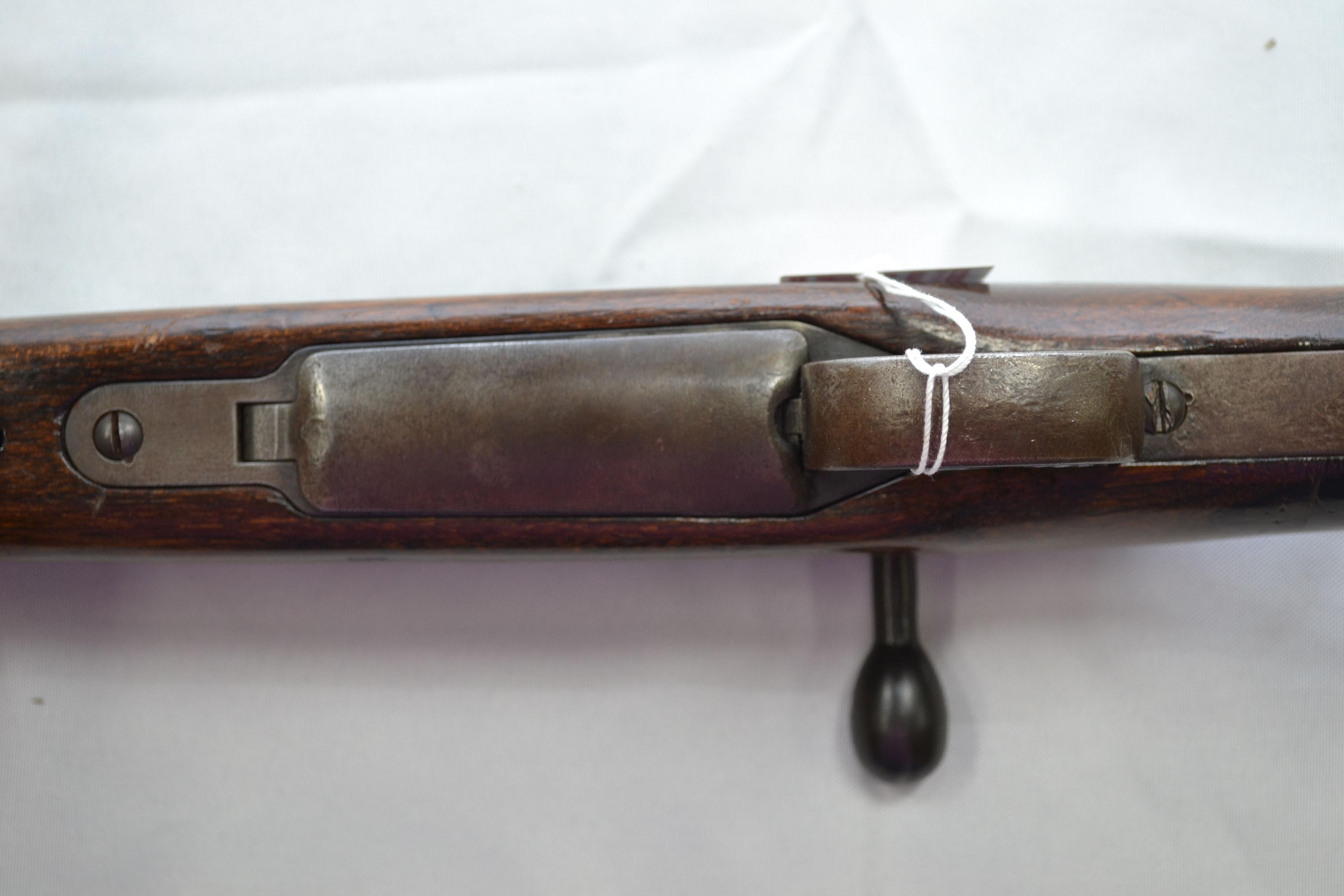 Japanese Model 99 Arisaka 7.7x58 Cal. Sporterized Bolt Action Rifle w/26-1/2" BBL and Flip Up Anti-A