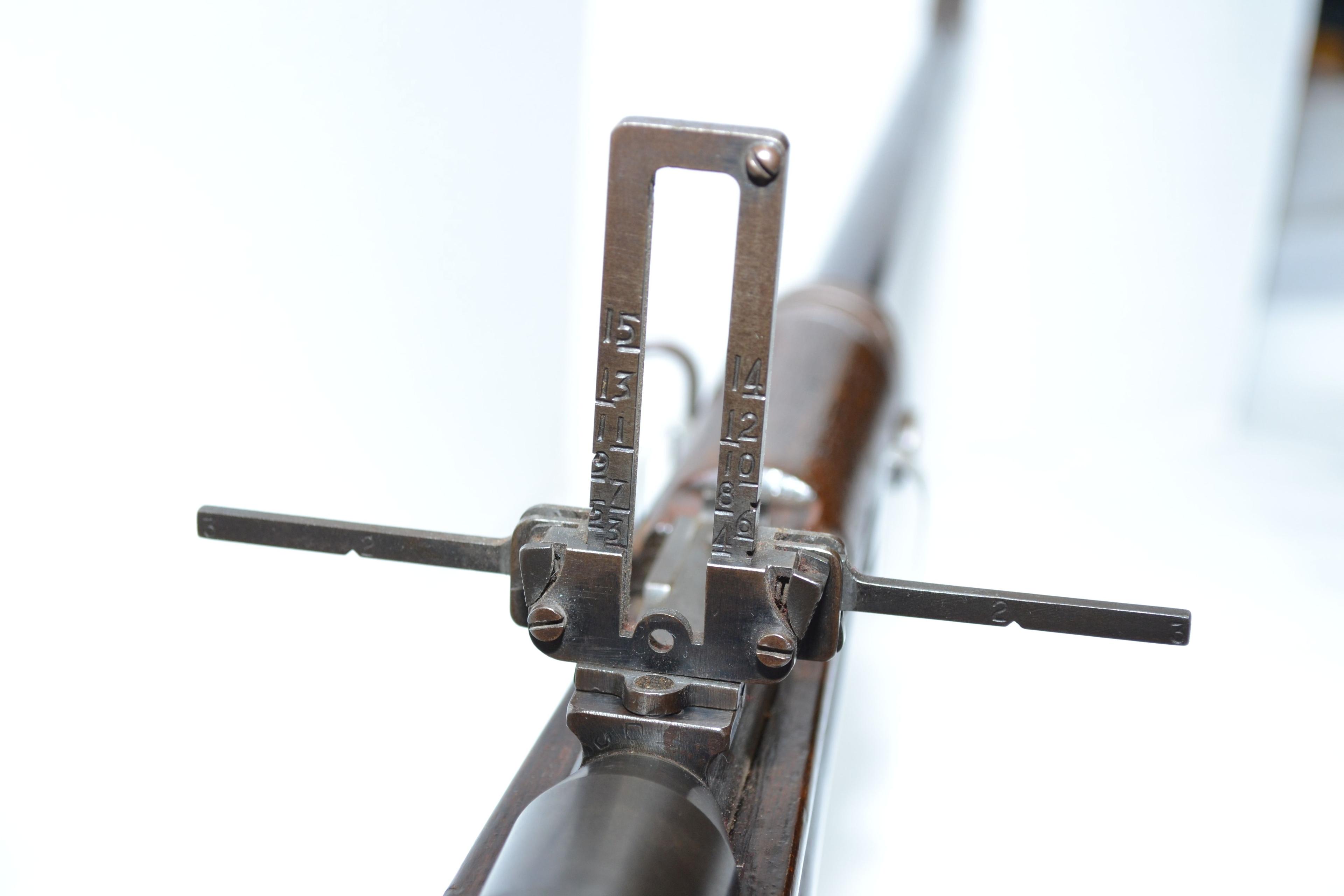 Japanese Model 99 Arisaka 7.7x58 Cal. Sporterized Bolt Action Rifle w/26-1/2" BBL and Flip Up Anti-A