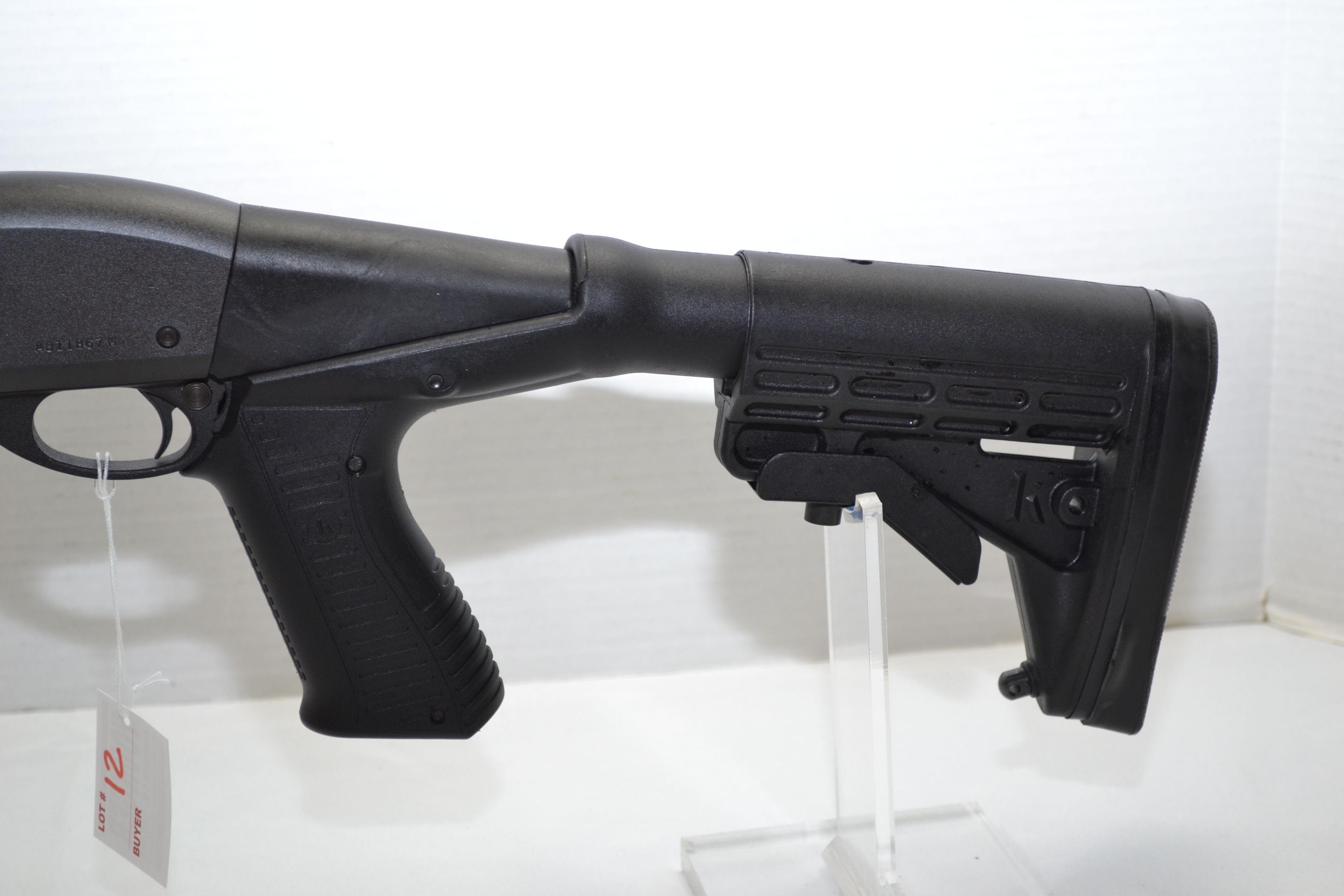 Remington 870 Express Magnum 12 Ga. 3" Cham. Pump Action Shotgun w/20" Open Cylinder Choke BBL, Rifl