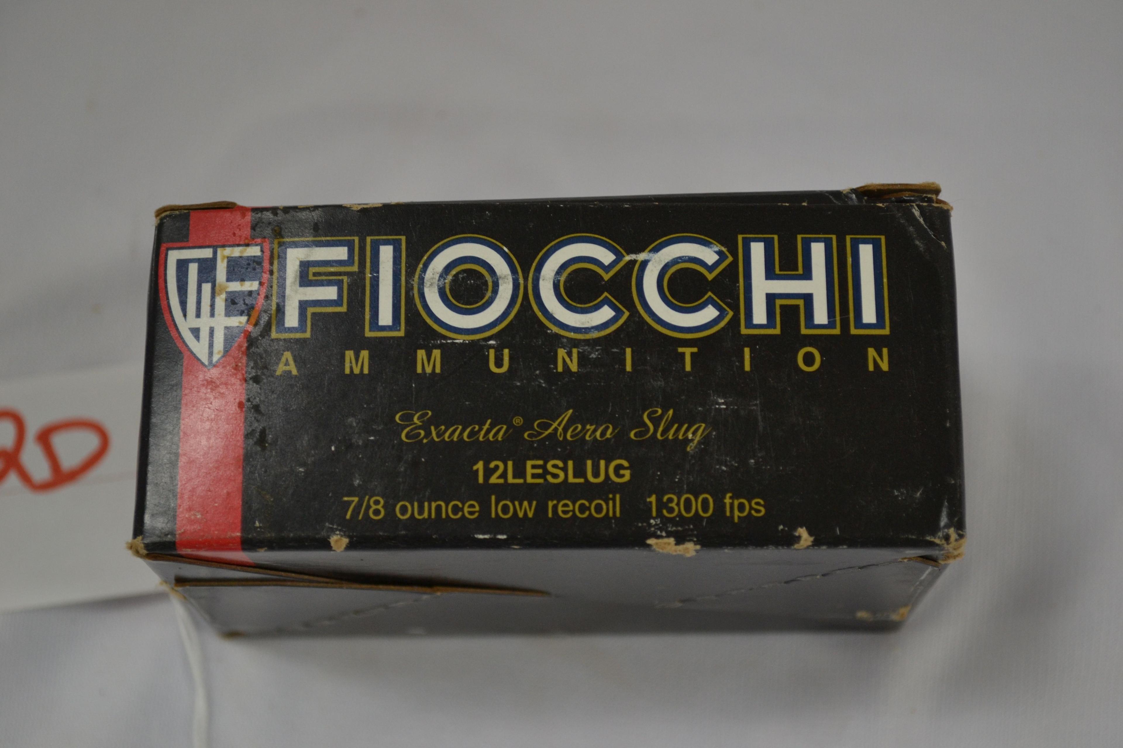 Fiocchi 12 Ga. 2-3/4" 10-Shot 7/8 oz. Slug; 10 Rds./Box