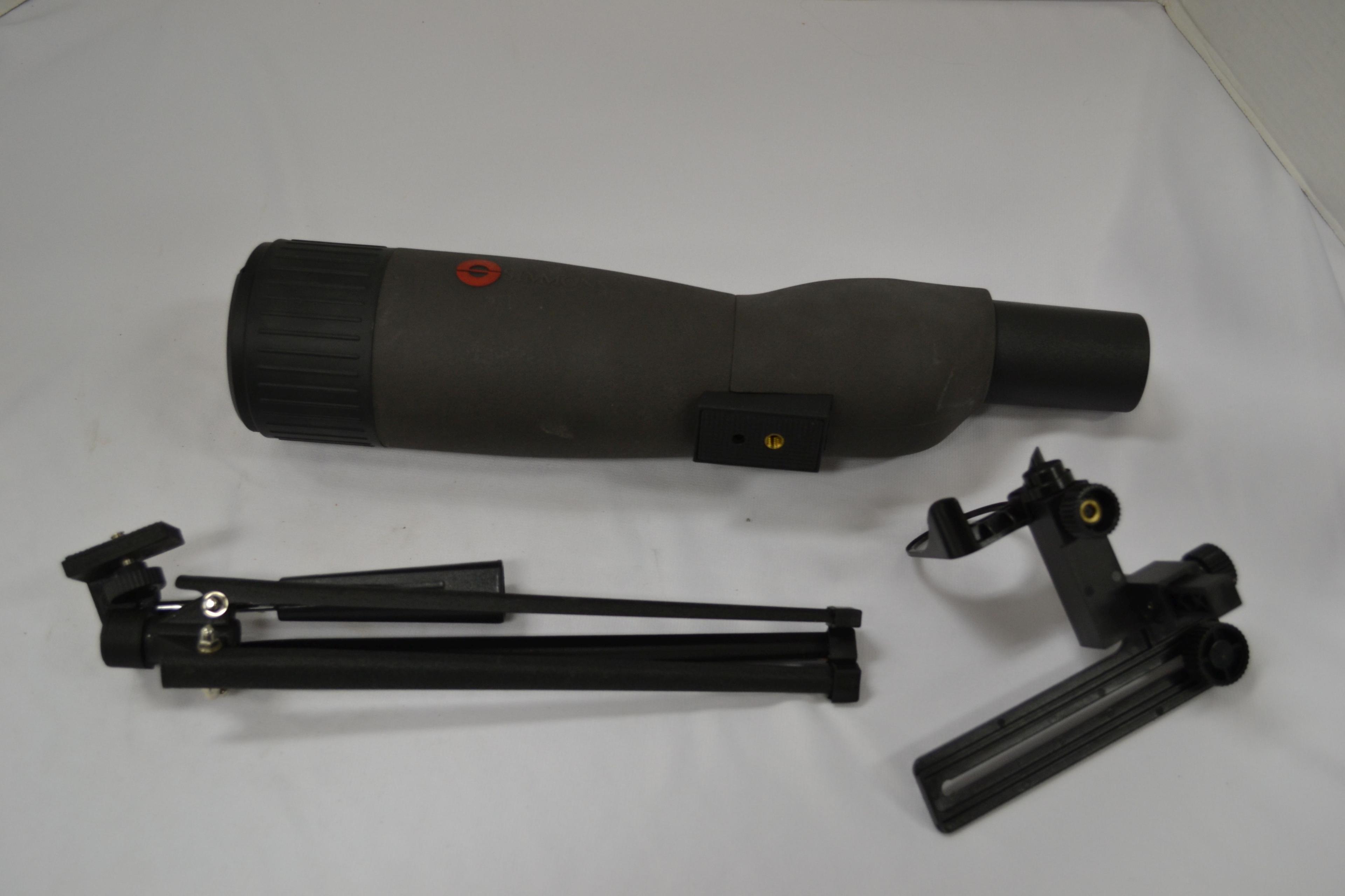 Simmons Model 846060 Spotting Scope w/Tripod in Hard Case; Can be used with camera.