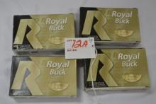 5 Boxes - Royal Buck 12 Ga. 00 Buck; 5 Rds./Box; 5xBID