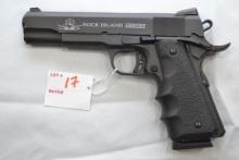 Rock Island Armory M1911-AIFS .45 ACP Cal. Semi-Auto Pistol w/Skeletonized Trigger and Hammer, Exten