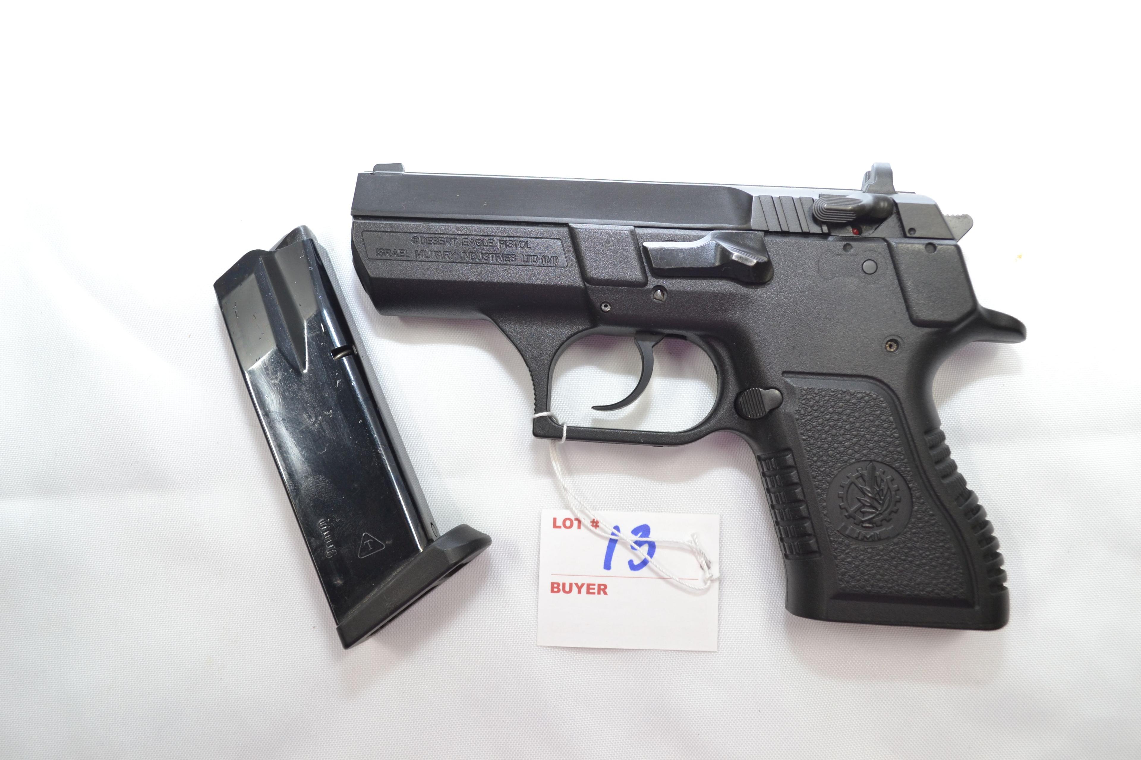 Magnum Research H3 Desert Eagle 9mm Cal. Semi-Auto Double Action Pistol w/1-10 Rd. Magazine, Factory