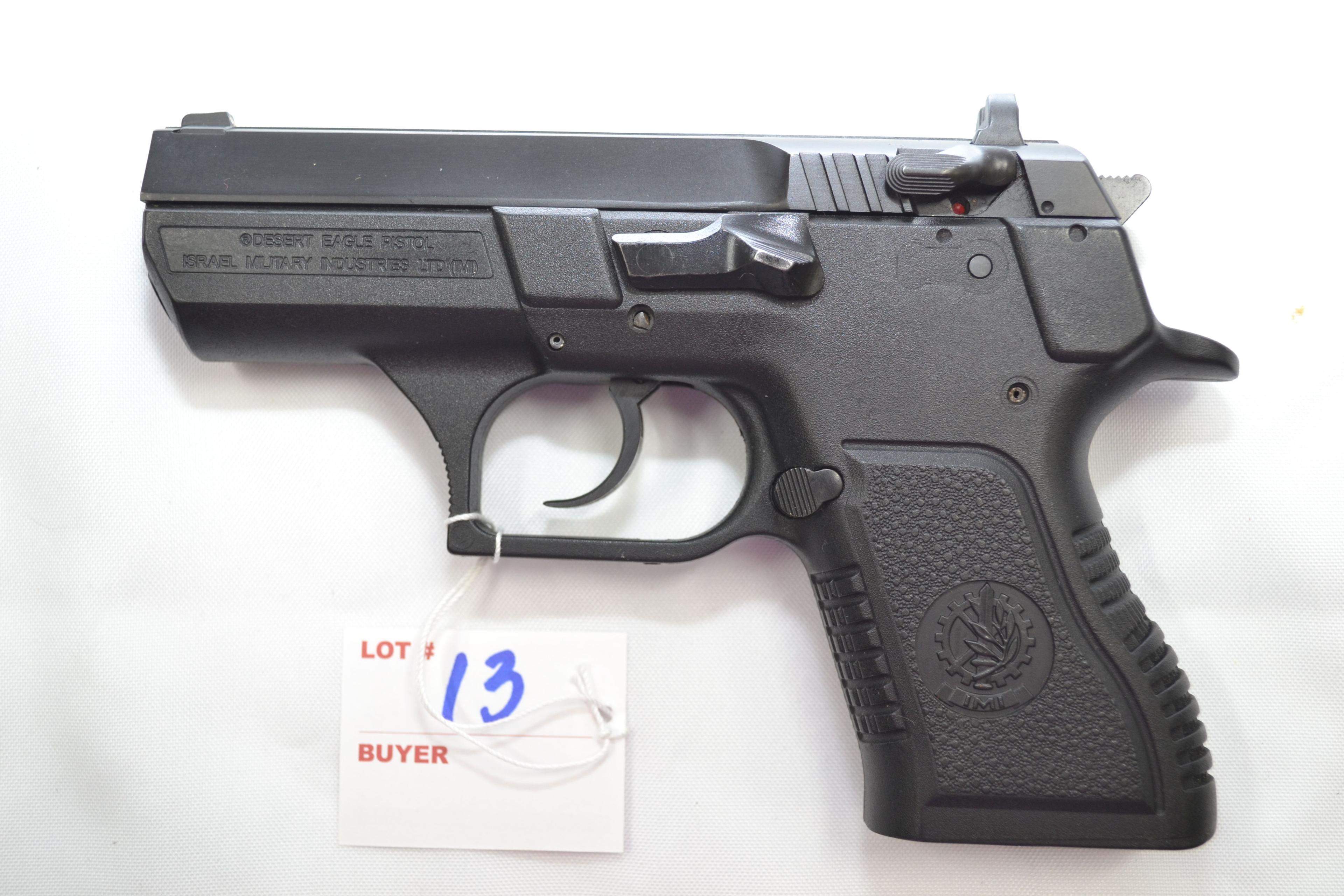 Magnum Research H3 Desert Eagle 9mm Cal. Semi-Auto Double Action Pistol w/1-10 Rd. Magazine, Factory