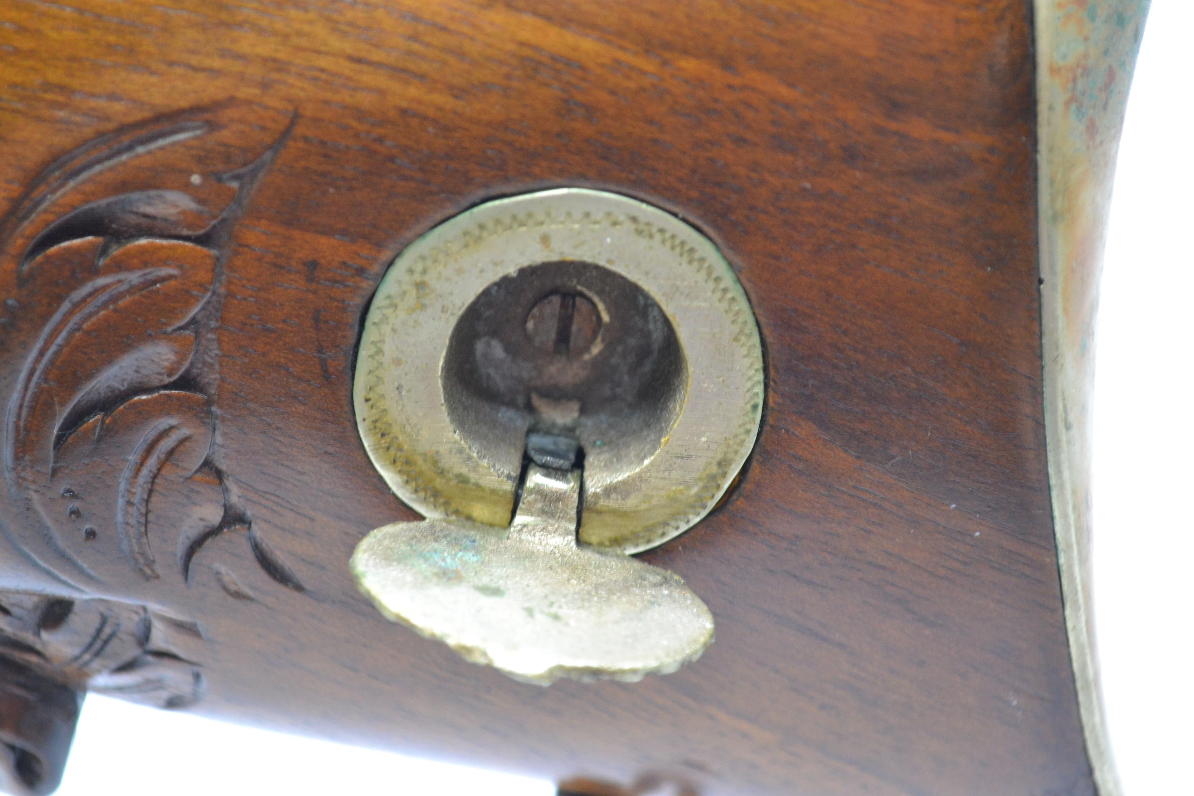 Trochado Damasco Casa La Port Side-by-Side Double Octagon BBL Muzzle Loading Percussion Shotgun w/Do