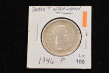 1946-P Booker T. Washington Commemorative Half Dollar