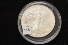 2000 Silver Eagle; BU
