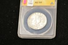 1948 Franklin Half Dollar; AU55
