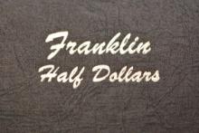 Complete Book of 35 Franklin Half Dollars