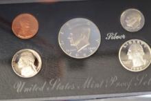 1992 U.S. Mint Premier Silver Proof Set