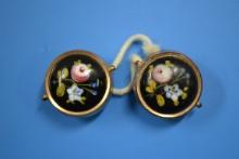 Set of Vintage Cameo Cufflinks; Dated November 16, 1875