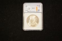 1891 Morgan Dollar; MS64