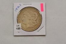 1921 Morgan Dollar; F