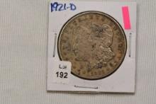 1921-D Morgan Dollar; F