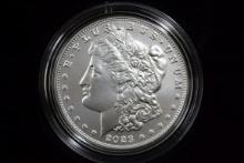 2023-P Morgan Dollar; Unc.