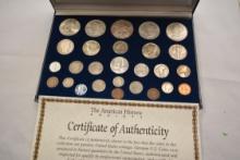 Coins of the 20th Century Set of U.S. Coins in Circulation from 1900-2000