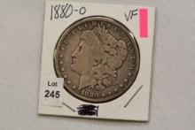 1880-O Morgan Dollar; VF