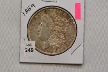 1889 Morgan Dollar; XF