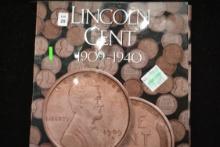 Incomplete Book of Wheat Pennies including 42 Wheat Pennies
