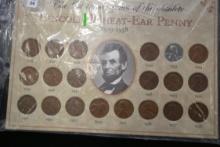 The Last Twenty Years of the Obsolete Lincoln Wheat-Ear Penny 1939-1958 including 20 Wheat Pennies