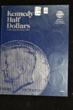 Complete 1964-1980 Kennedy Half Dollar Book including 2 - 1964, 5 - 40% Silver, and 18 - Clad