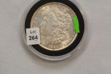 1886 Morgan Dollar; Unc.