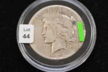 1923 Peace Dollar; F