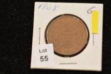 1868 Two Cent Piece; G