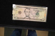 2013 Five Dollar Star Note; XF