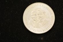 1960 Mexican Ten Peso Coin; .900 Silver