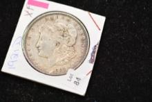 1921-D Morgan Dollar; XF