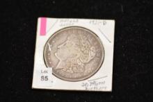 1921-D Morgan Dollar; XF