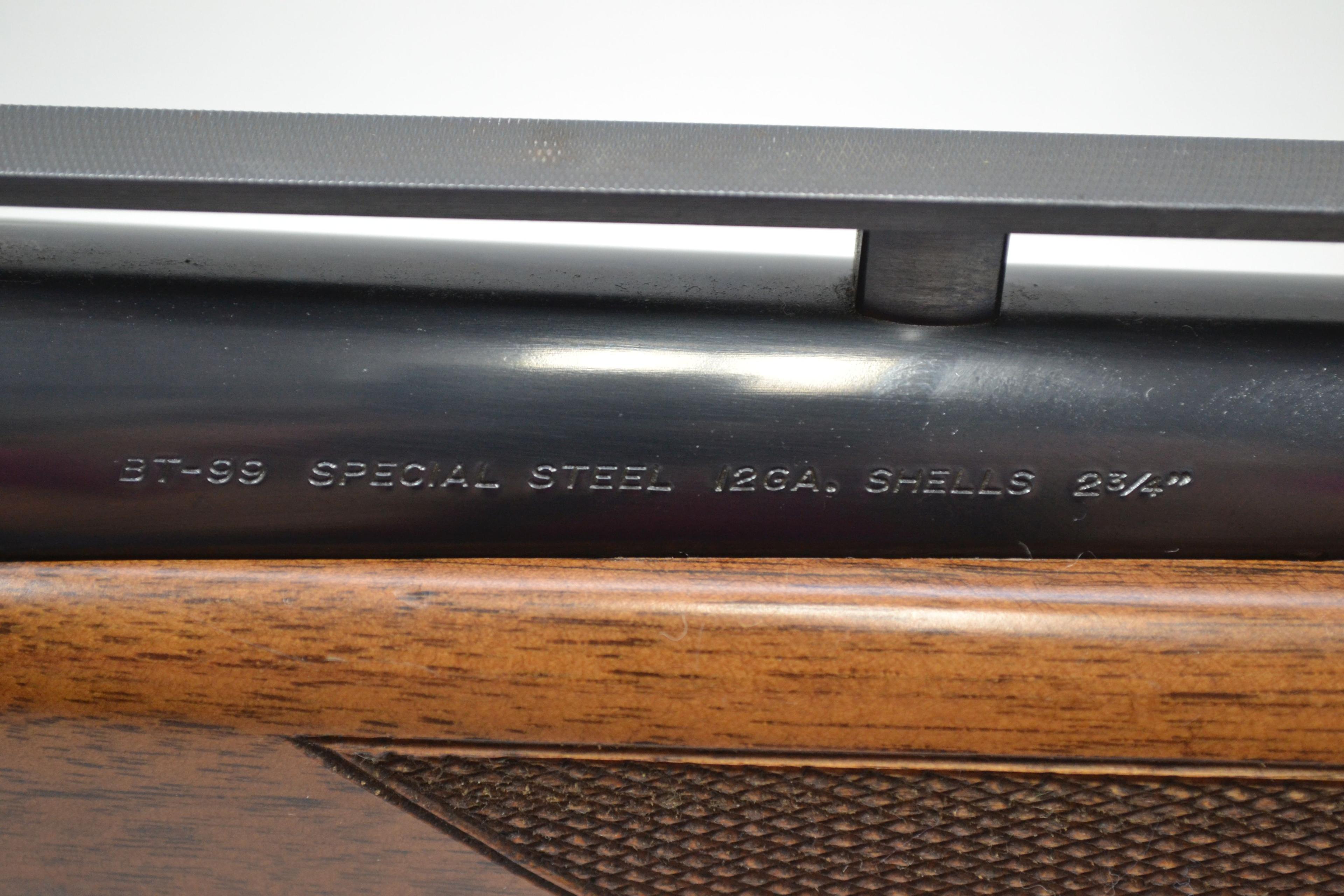 Browning BT-99 Trap 12 Ga. 2-3/4" Cham. Single BBL Break Open Shotgun w/32" Vent Rib BBL with Screw-