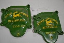 Pair of John Deere No. 5 Gear Box Covers for Sickle Bar Mower
